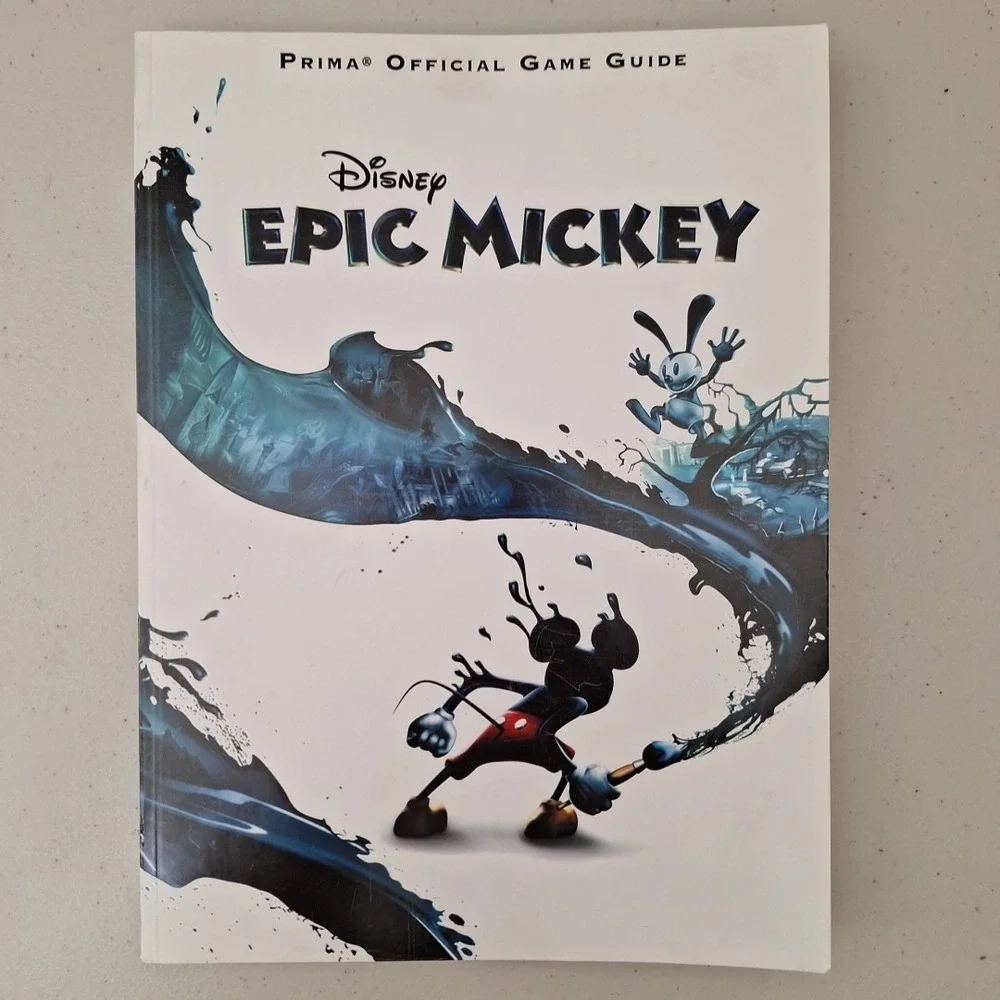 Disney Epic Mickey Prima Official Game Guide Book